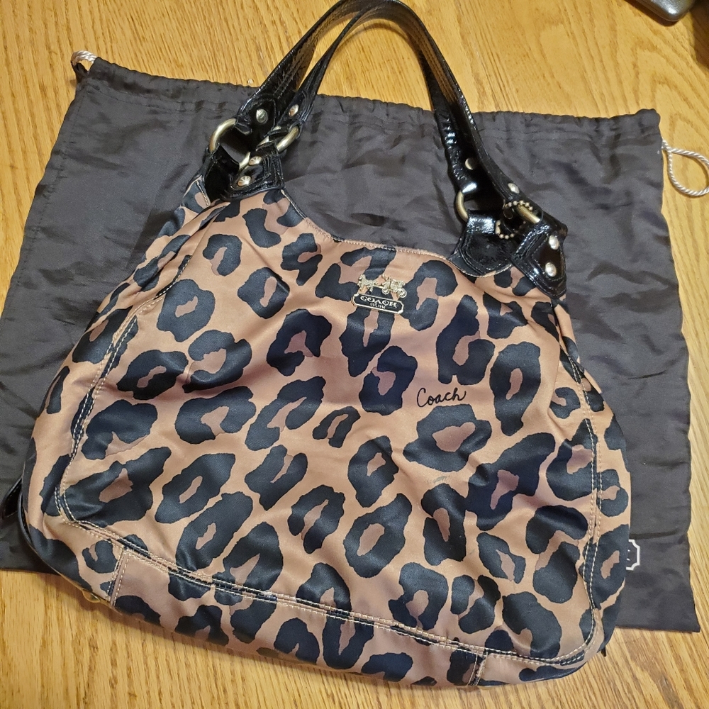 Coach Purse Special Edition Cheetah